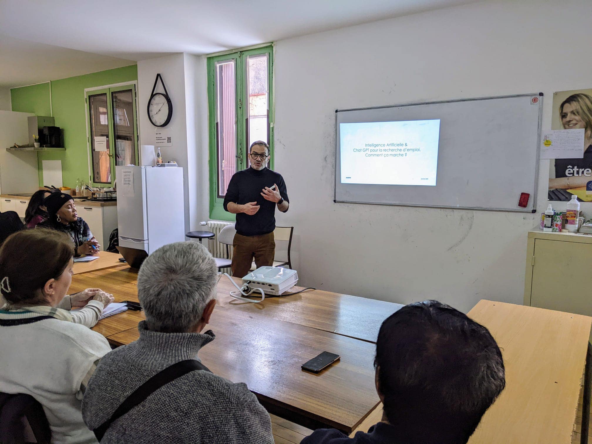 Jérôme Denis formation IA et prompt engineering au Secours Catholique Toulouse